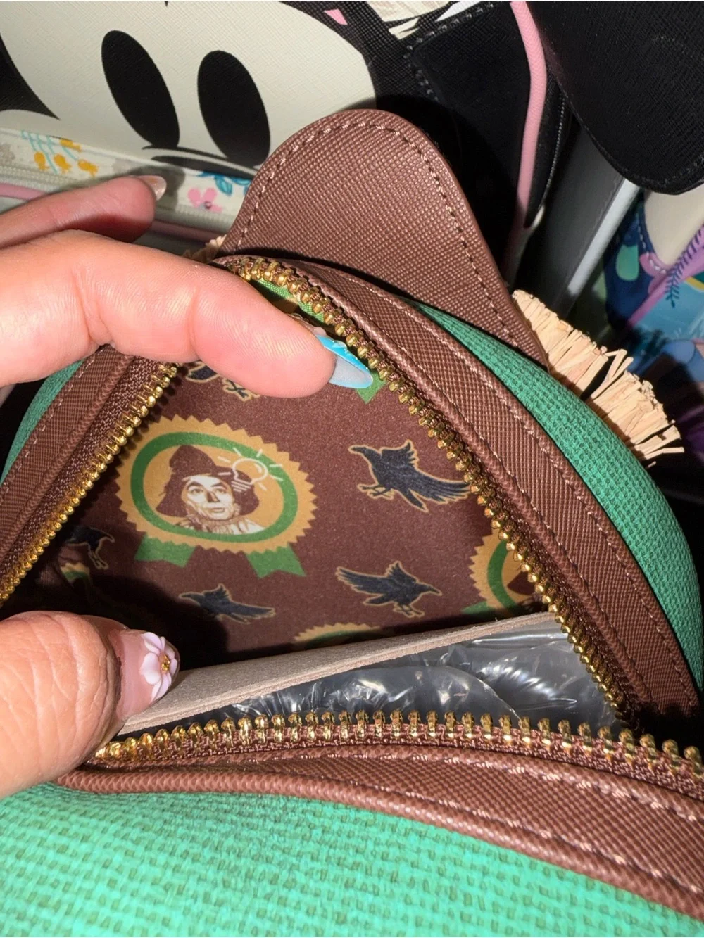 Loungefly NWT Wizard of Oz Scarecrow Backpack
